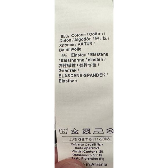 13-64 ROBERTO CAVALLI Men's NWT Cotton Boxer Brief Knitted Panties White XL - Picture 5 of 5